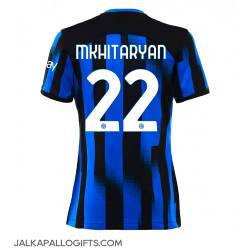 Inter Milan Henrikh Mkhitaryan #22 Kotipaita Naiset 2023-24 Lyhythihainen
